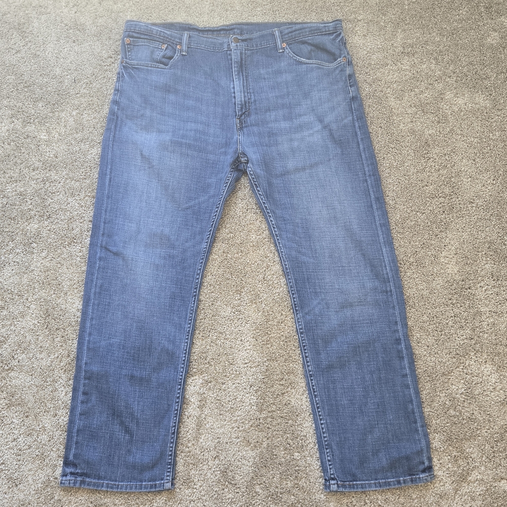Levi’s 505 Classic Straight Leg Blue Jeans Unisex 40x30 Medium Wash